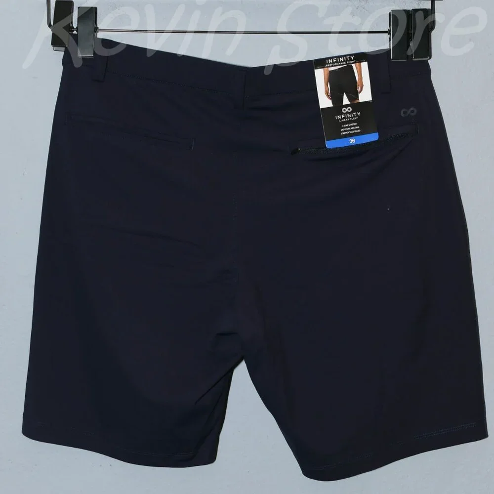 3 Pairs Blue, Gray, Tan‎  - Infinity Men's Performance Short